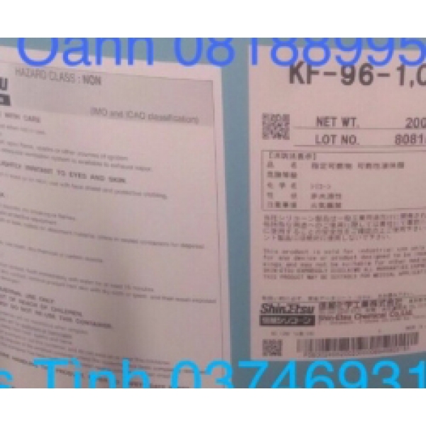 dầu bôi trơn Silicone KF-96-1000CS