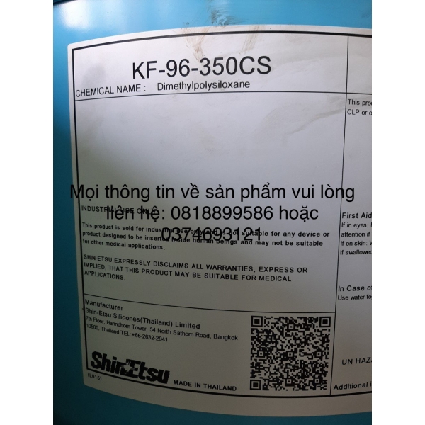 Dầu Silicone bôi trơn chỉ may KF-96- 350CS